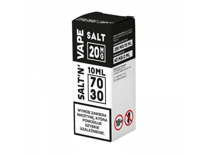 Baza NIC'N'VAPE Salt 10ml 70/30 - 20mg